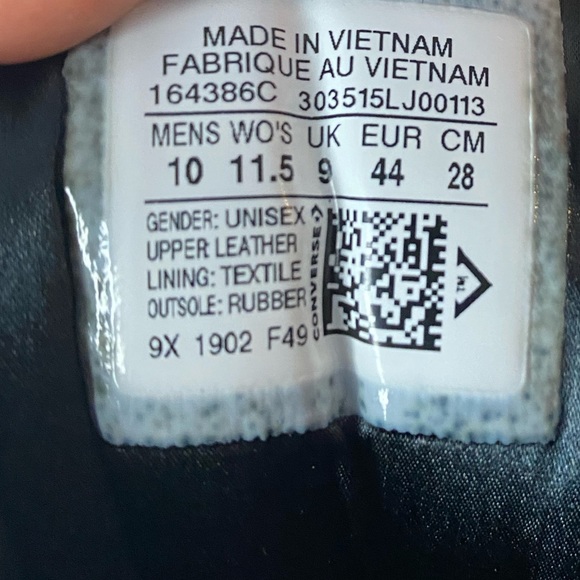 🆕 Converse Don C x ERX-260 Mid Jewel - M 9.5/10 - Picture 9 of 10